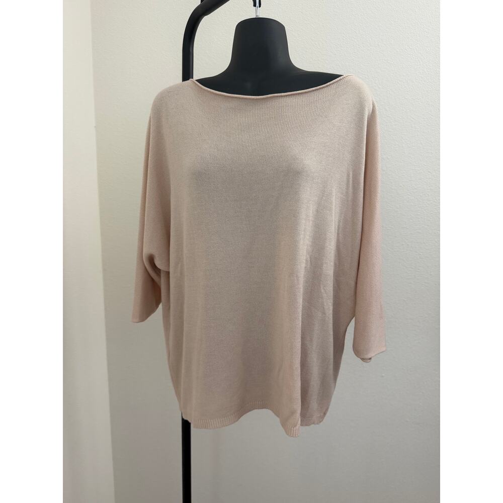 Gigi Moda batwing tunic top beige - Picture 2 of 5